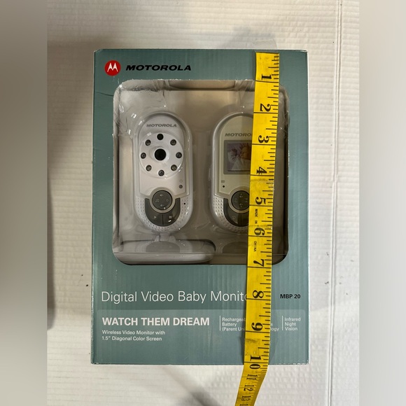 Motorola Digital Video baby Monitor 1.5’ LCD, 2-Way/ WIRELESS-NEW W/box no tags - Picture 9 of 11